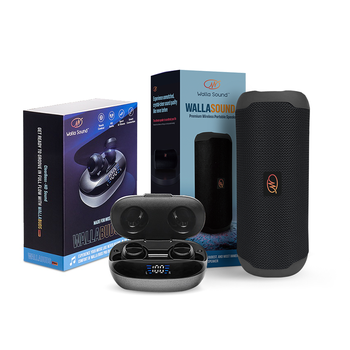 WallaBuds Pro & Portable Speaker Bundle